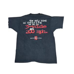 Vintage Winston Cigarettes Pocket T Shirt "Nascar Winston Cup Series" Black